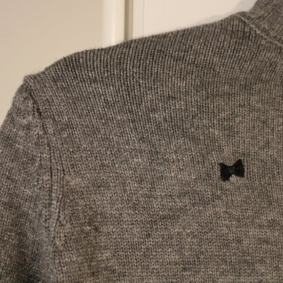 Gray Sweater with Design Details - Picture 2 of 3